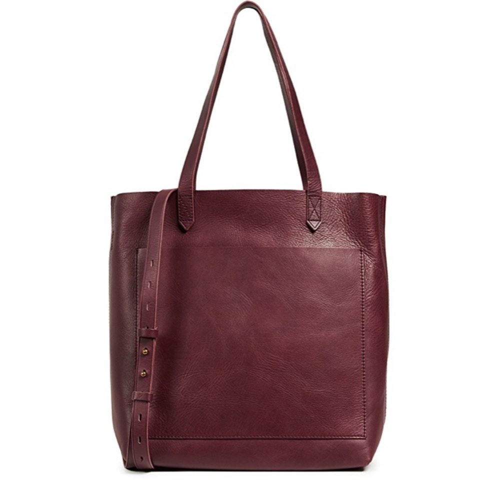 Madewell Medium Transport Tote in Cabernet